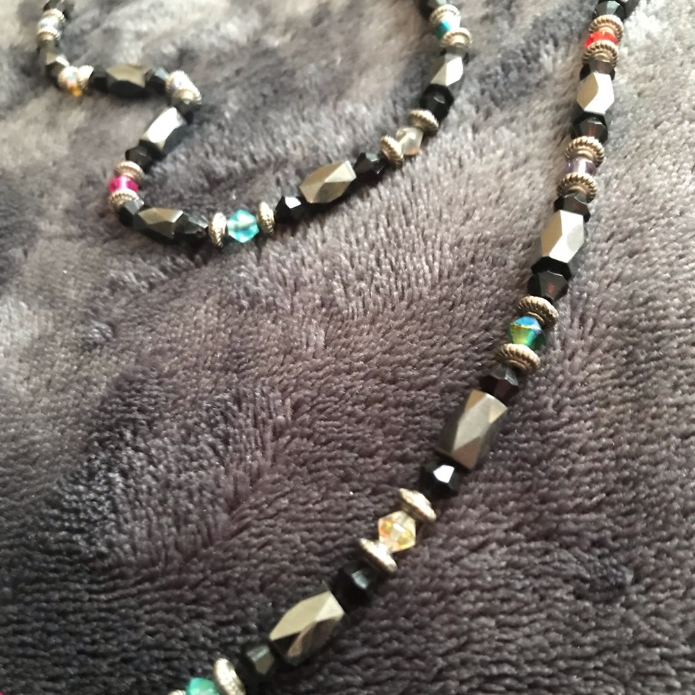 Magnetic necklace/ bracelet with beautiful beads